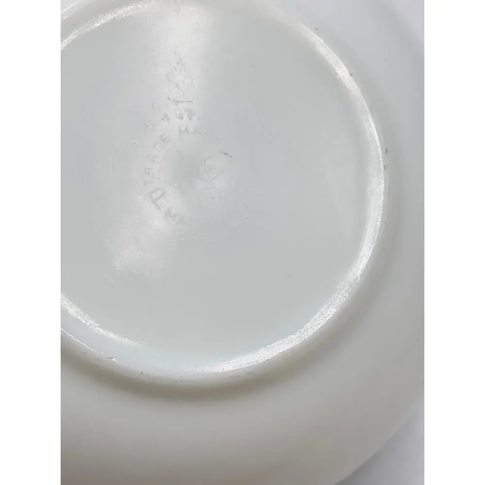 Vintage PYREX 404 Verde Autumn Floral Glass Mixing Bowl 4 Qt - Picture 5 of 7